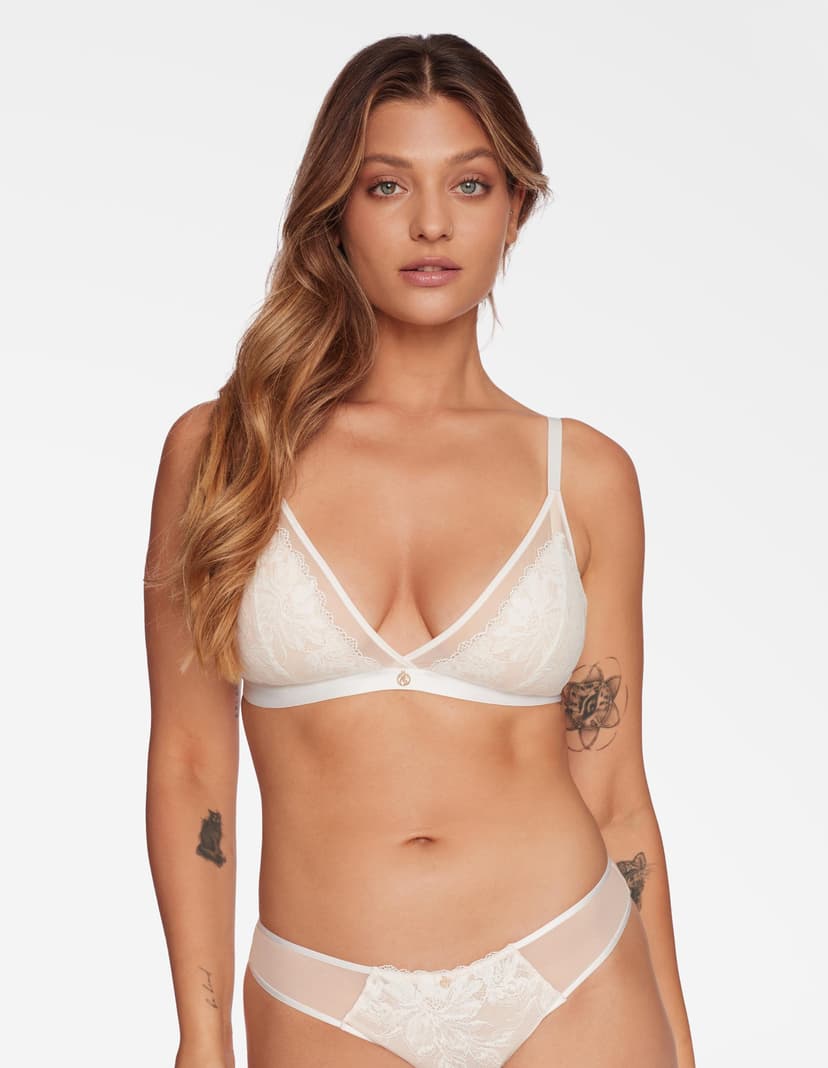 Padded bra Trinny White 1