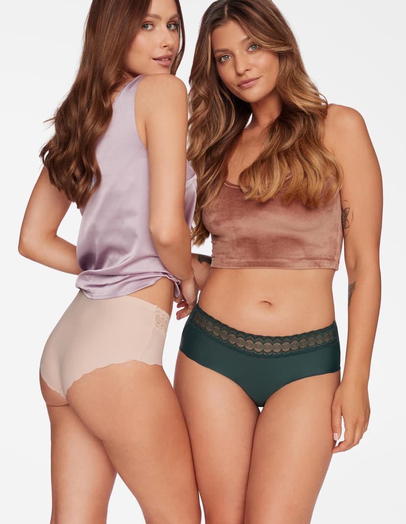 High-waisted briefs Pola dark ​​green 1