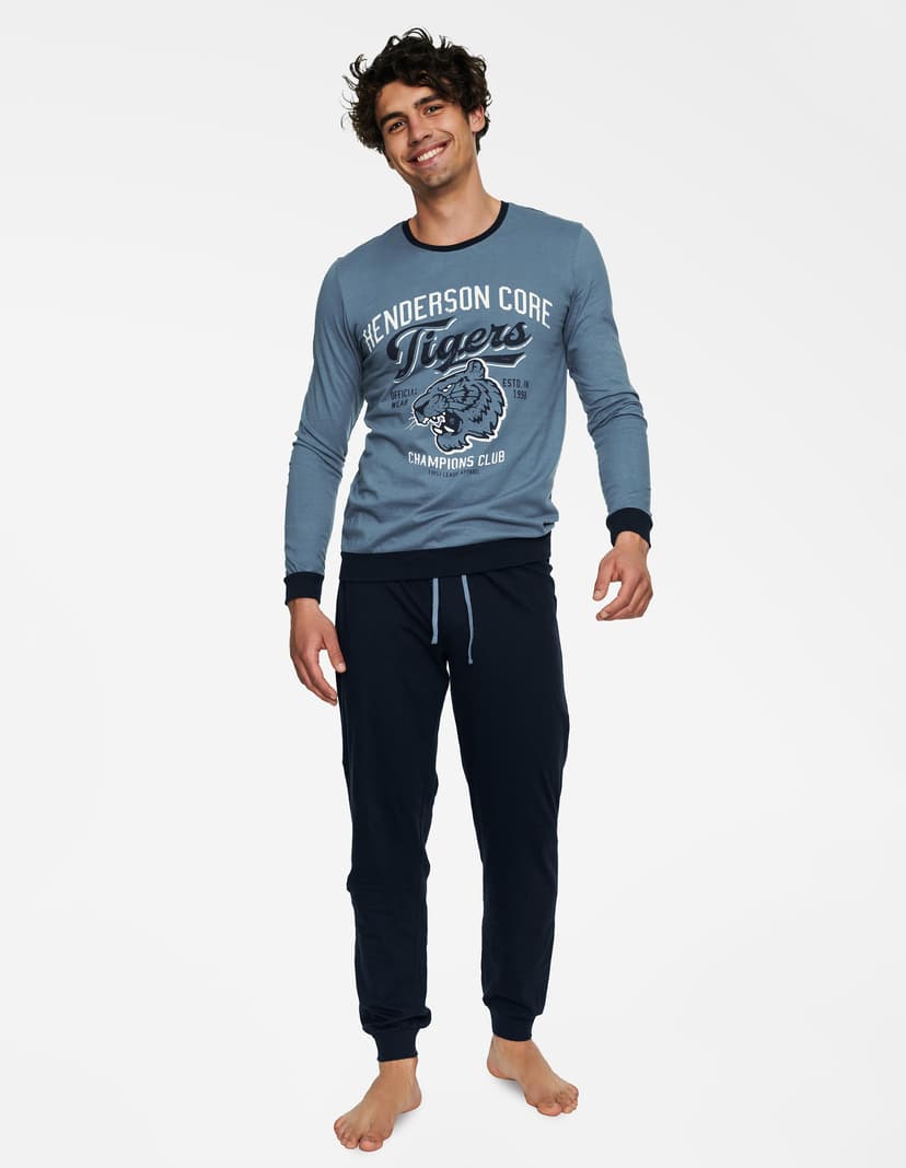 Pyjama Burn Blau 1