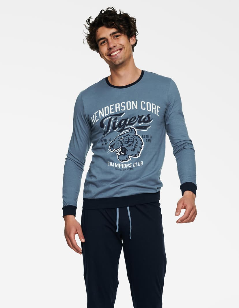 Pyjama Burn Blau 3