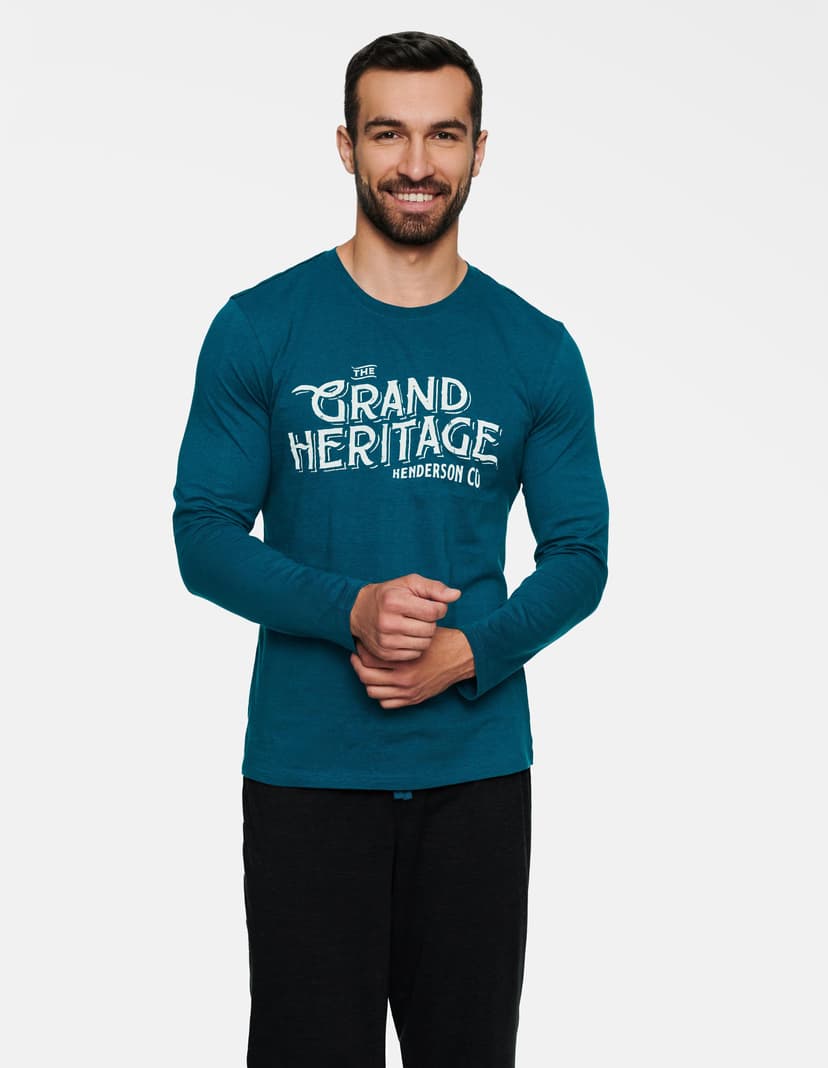 Pyjama Brand Blau 2