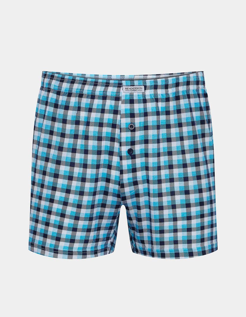 Loose Boxers Classic (Plus size) Blue 2