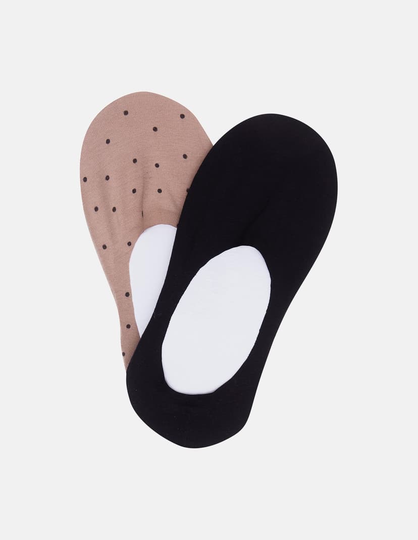 Socken Dot Beige 3