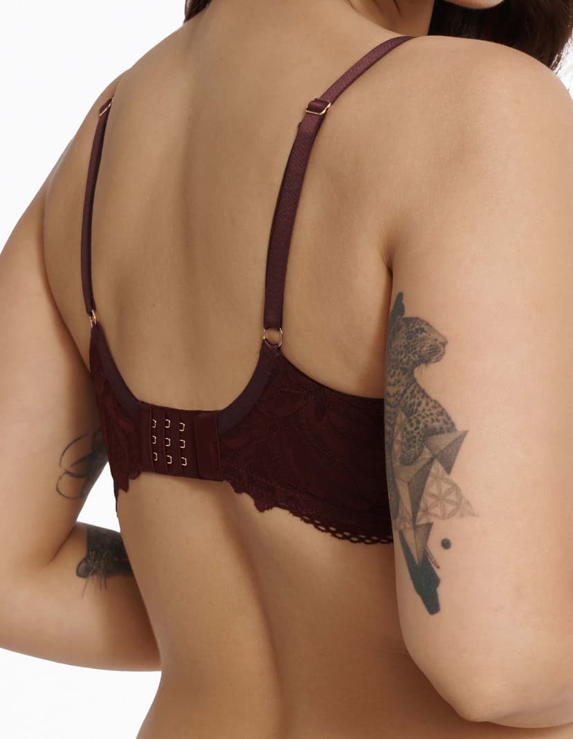 Soft bra Insoley maroon 4