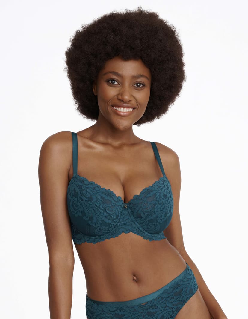 Semi-padded bra Lynn Blue 1