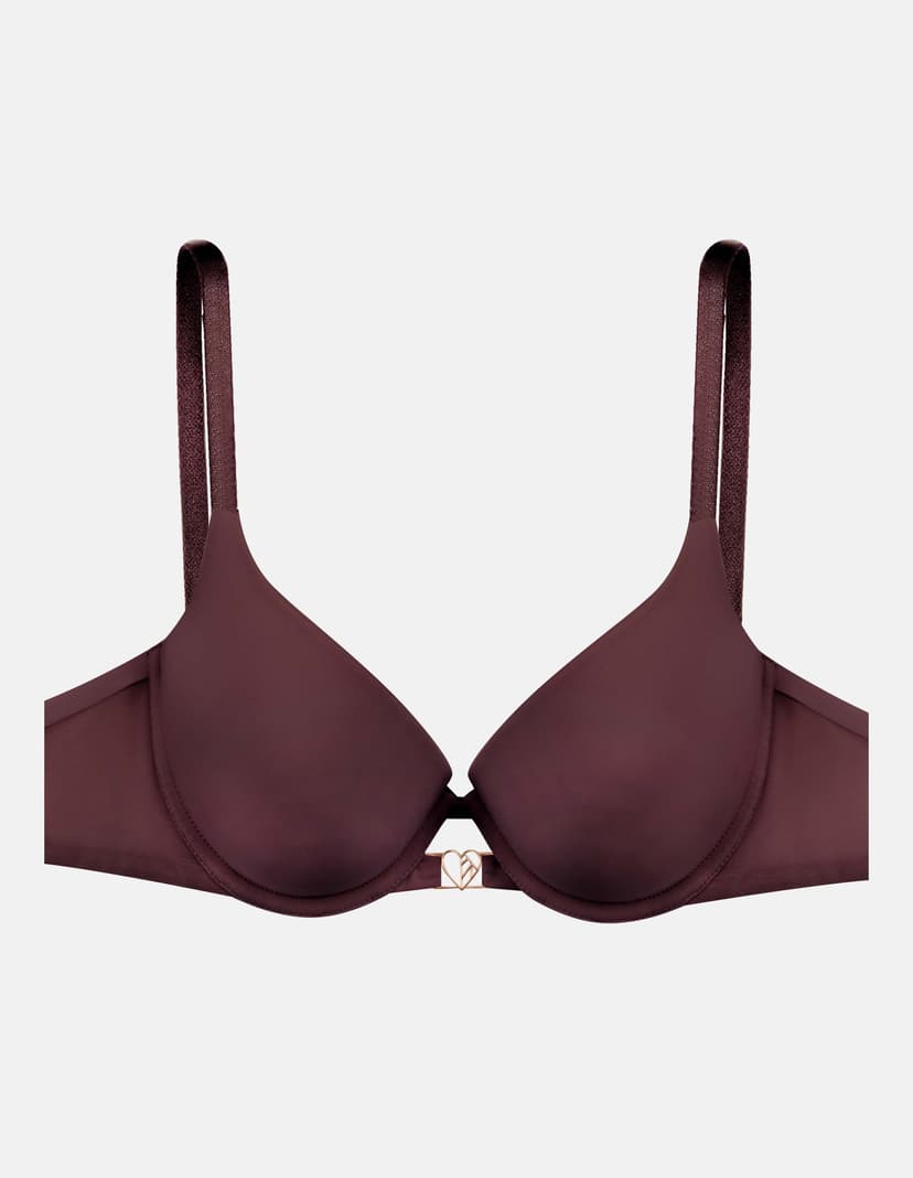 Biustonosz push-up Influensa brązowy 6