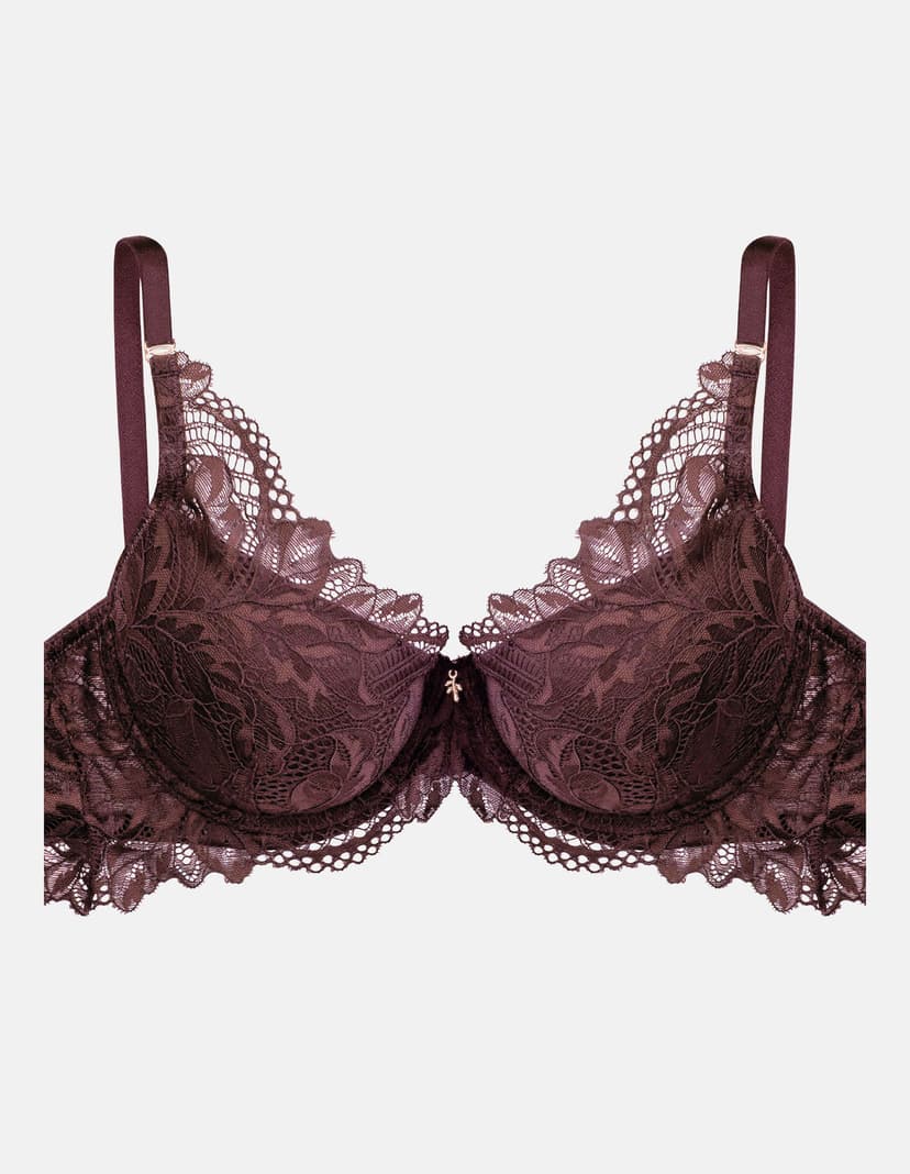 Push-up bra Insoley maroon 6