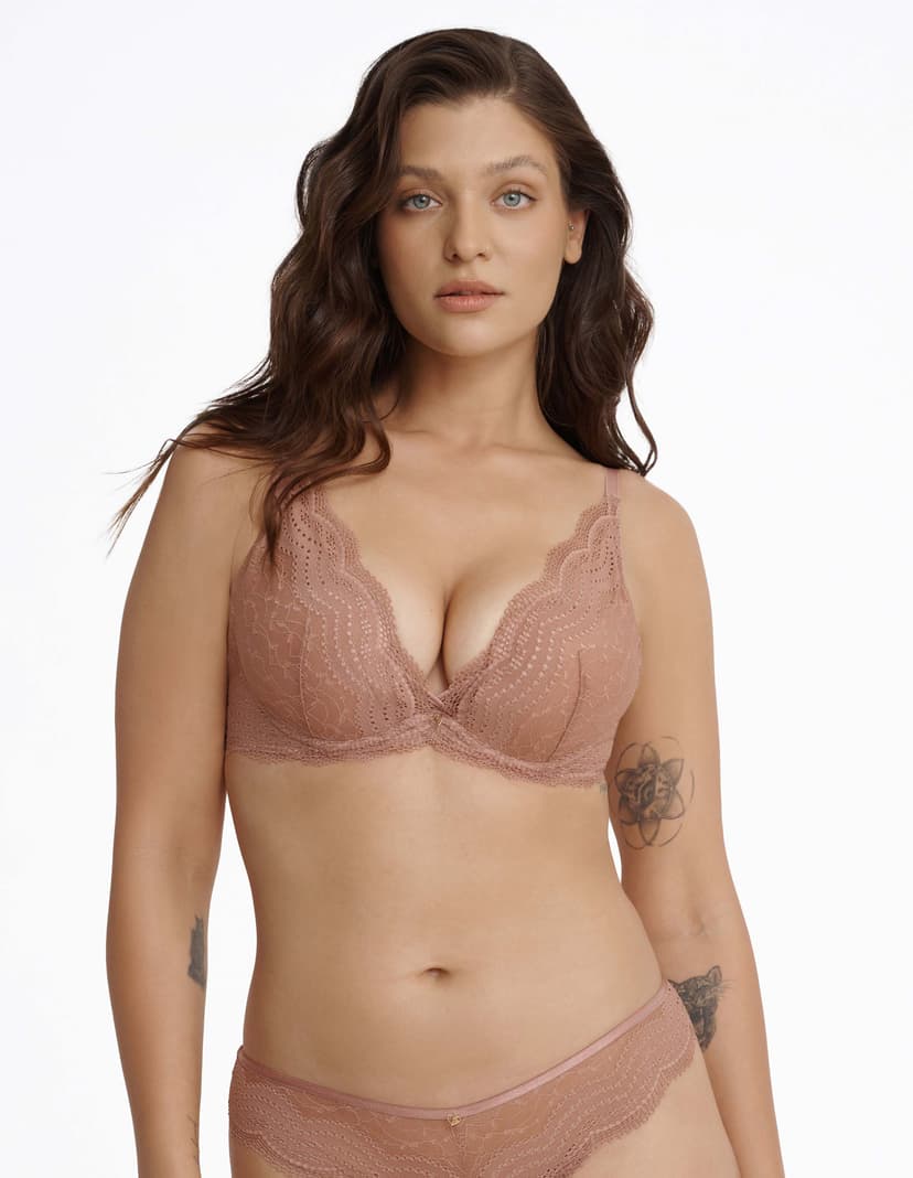 Push-up bra Katherine brown 1