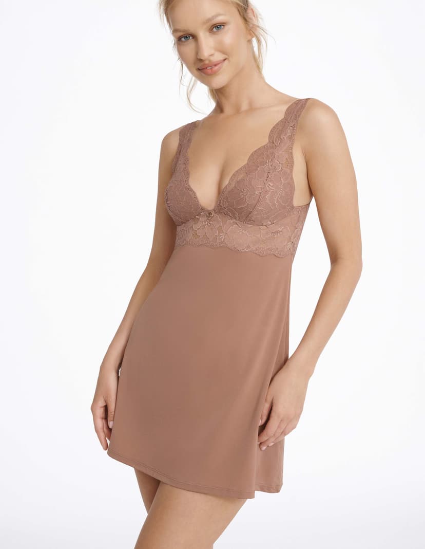 Nightdress Liset brown 1