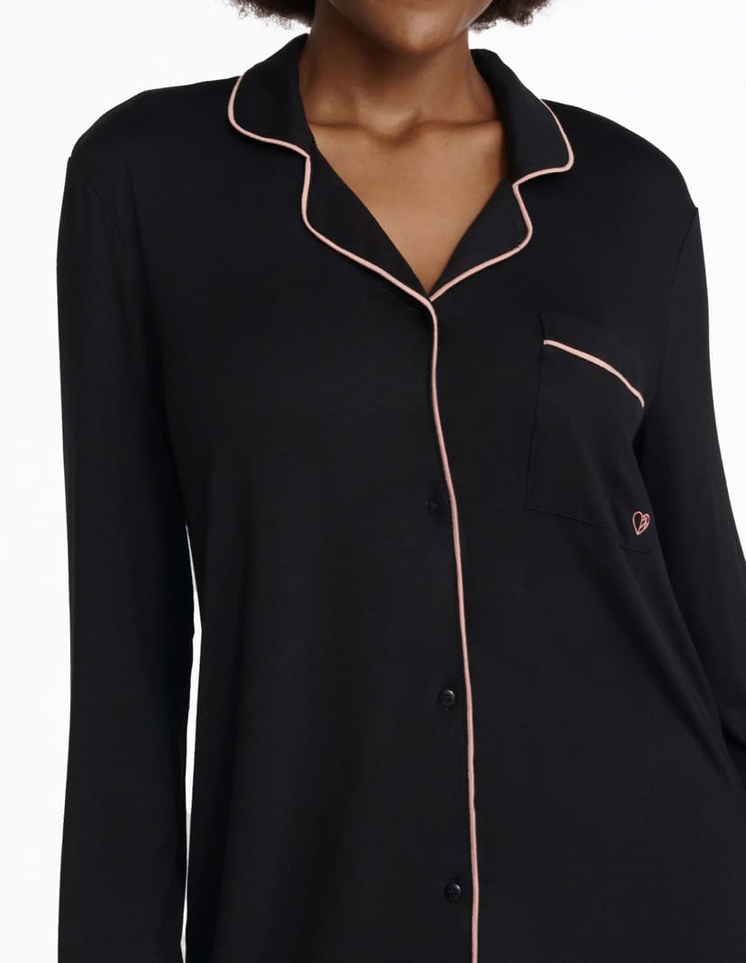 Nightdress Miracle Black 3