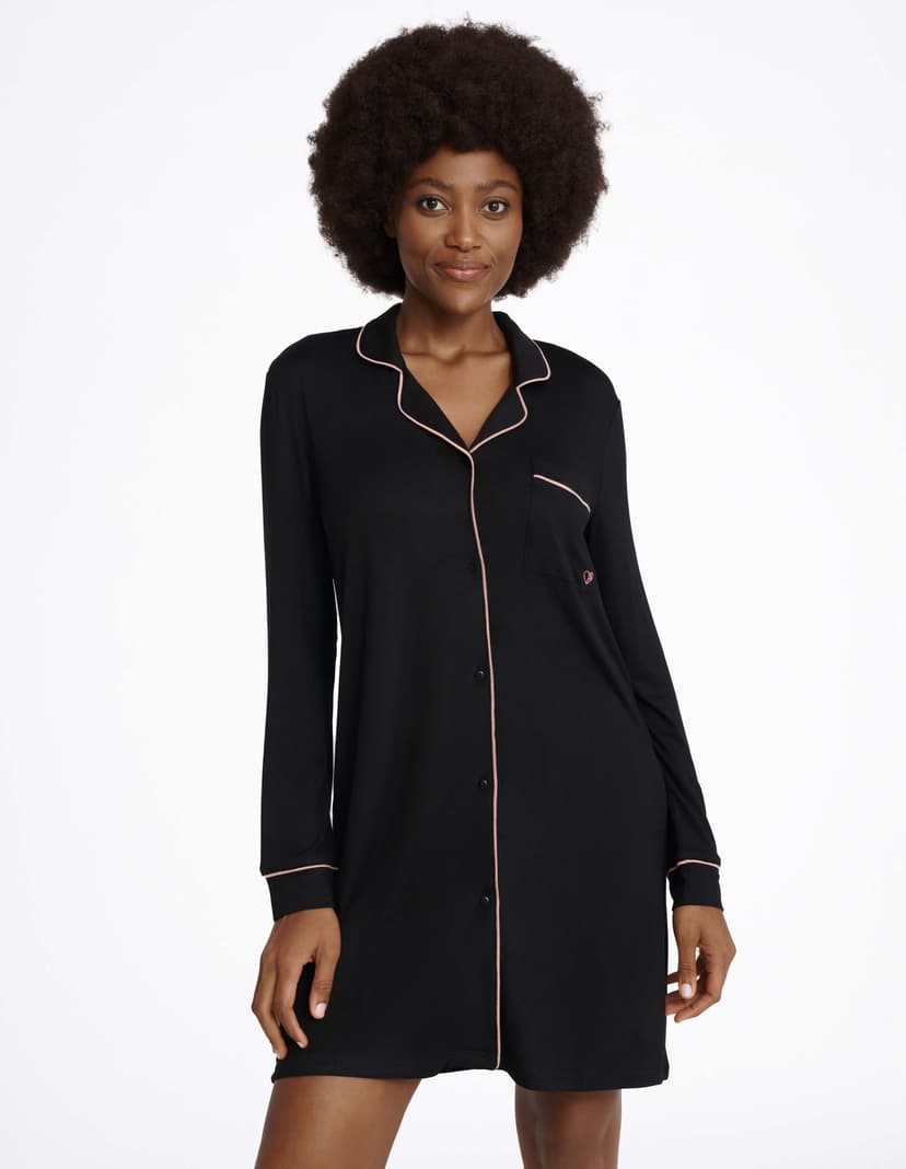Nightdress Miracle Black 5