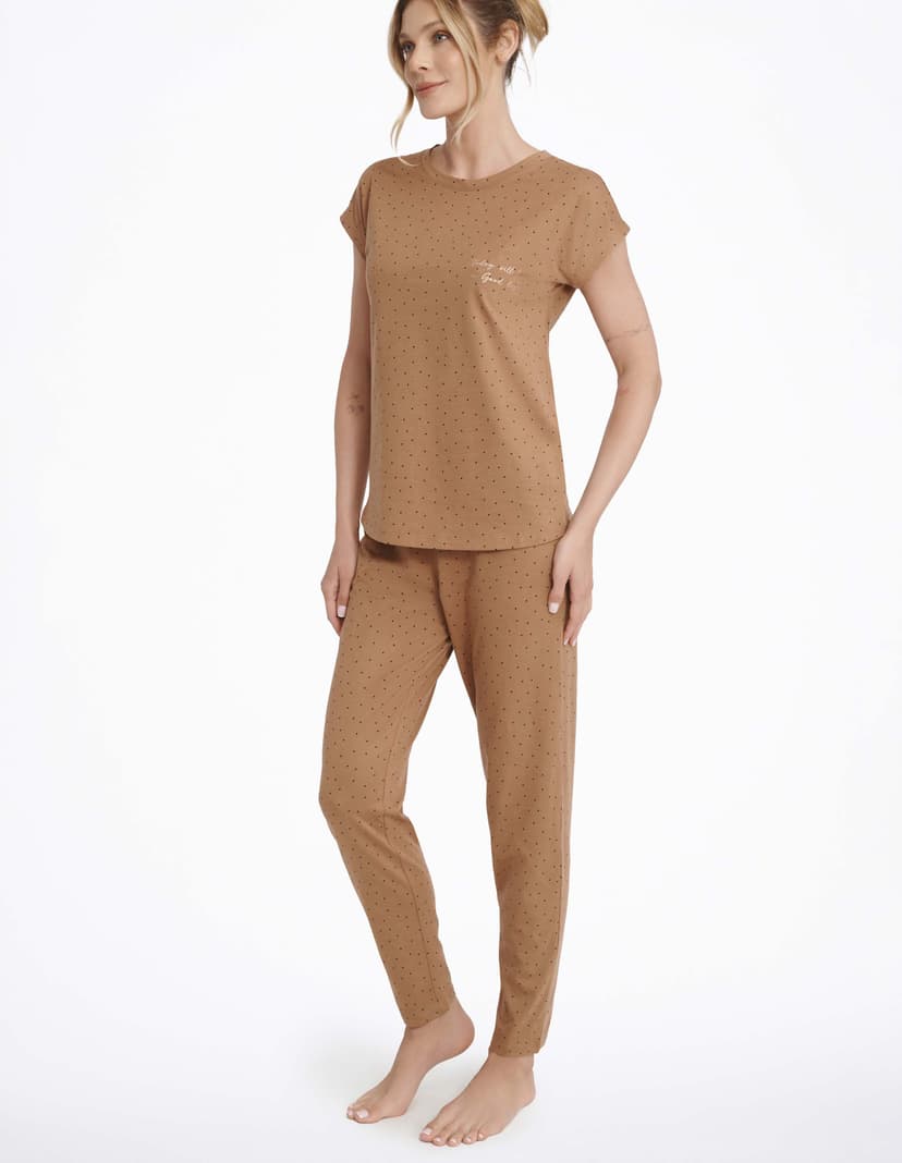 Pyjamas Morning brown 2