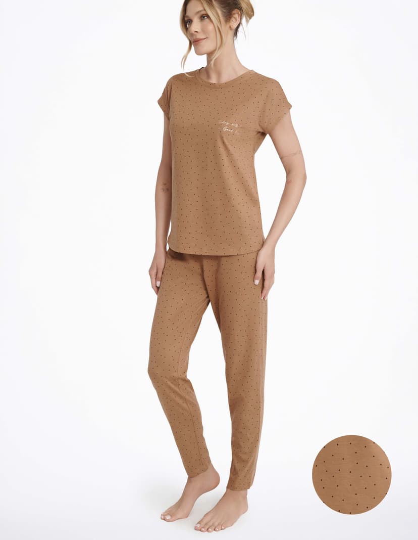 Pyjamas Morning brown 1