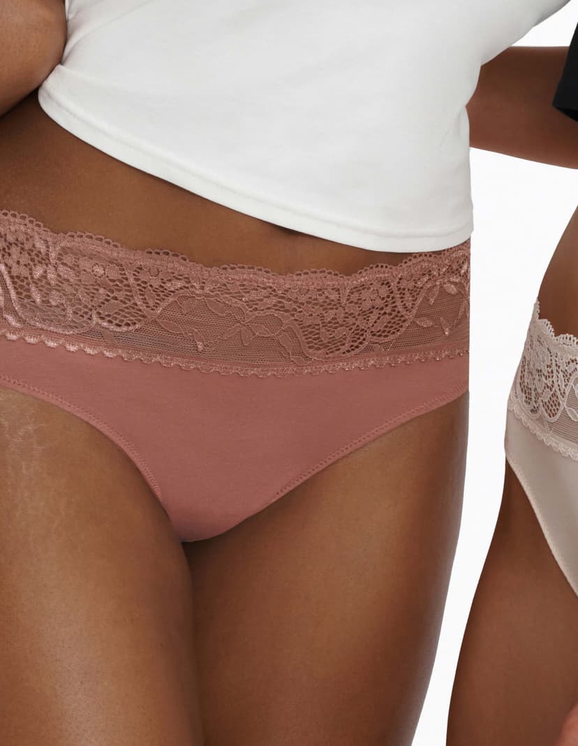 High-waisted briefs Plum Multi 2