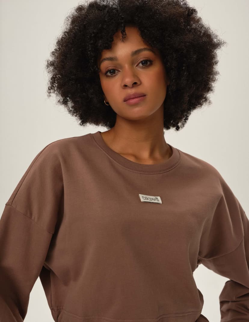 Bluza Bloovii Jax brązowy 2