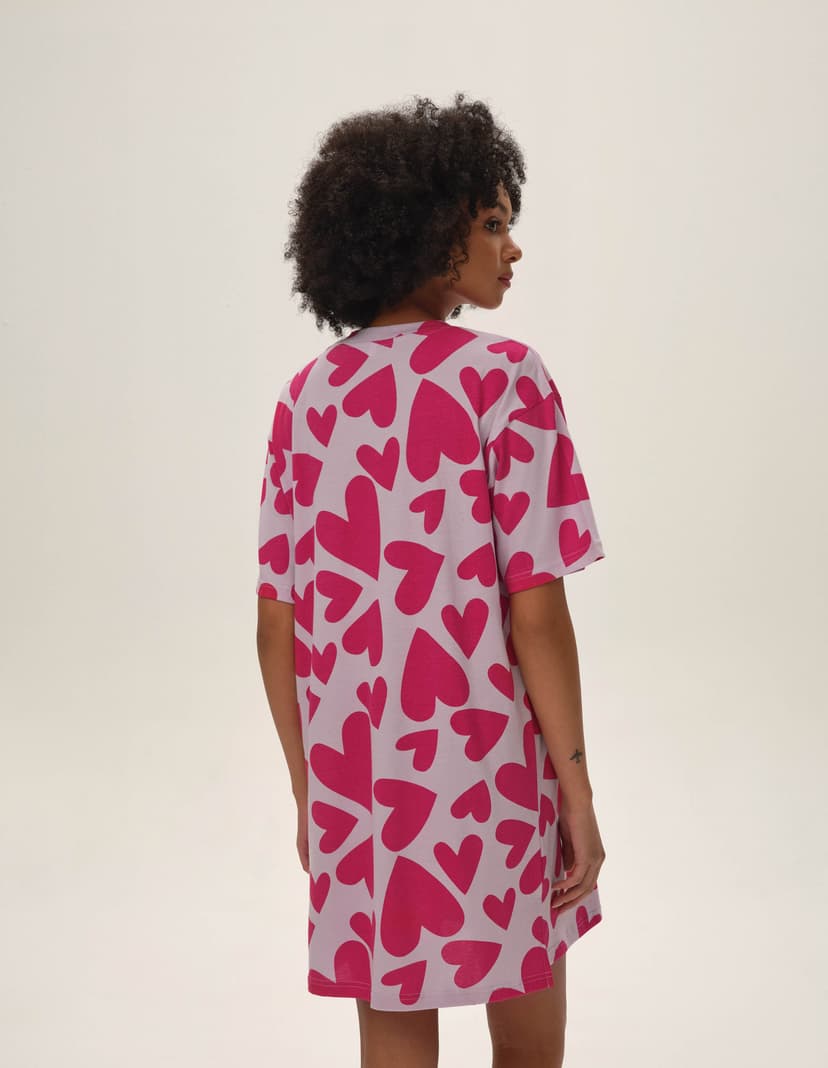 Nightgown Bloovii Jeffie pink 4