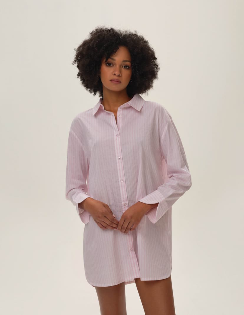 Nightgown Bloovii Jal pink 2