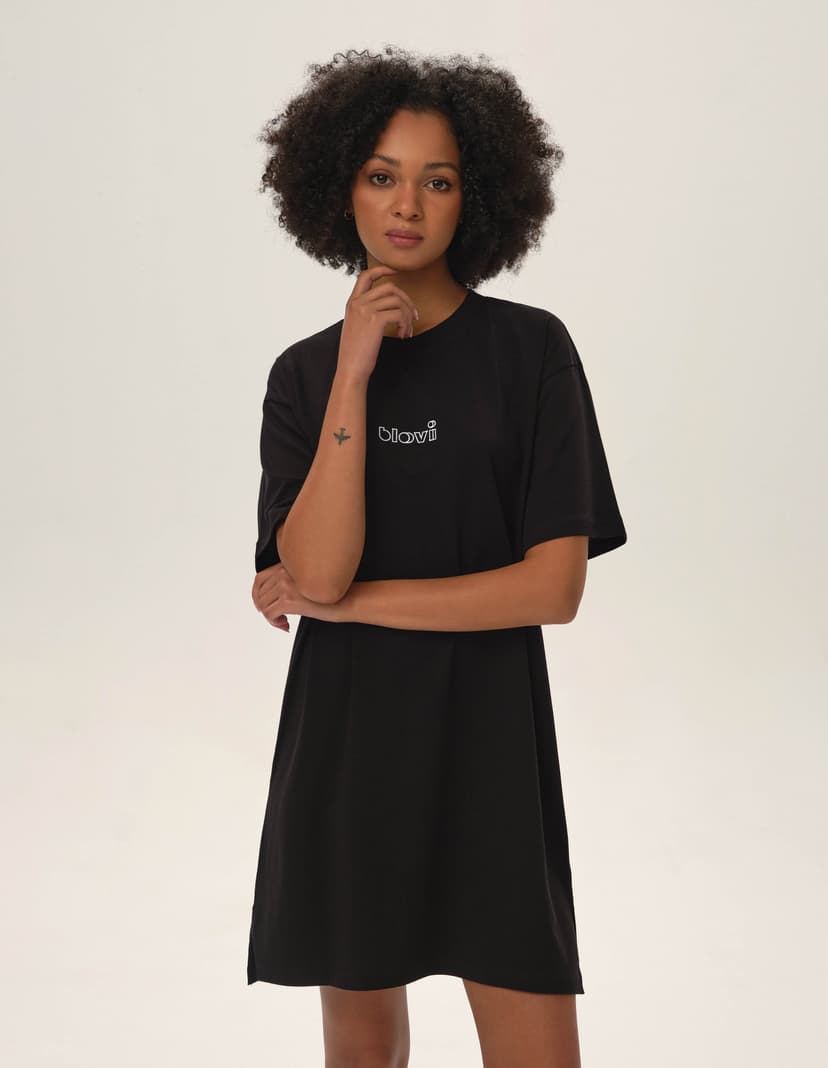 Nightgown Bloovii Jeffie Black 1