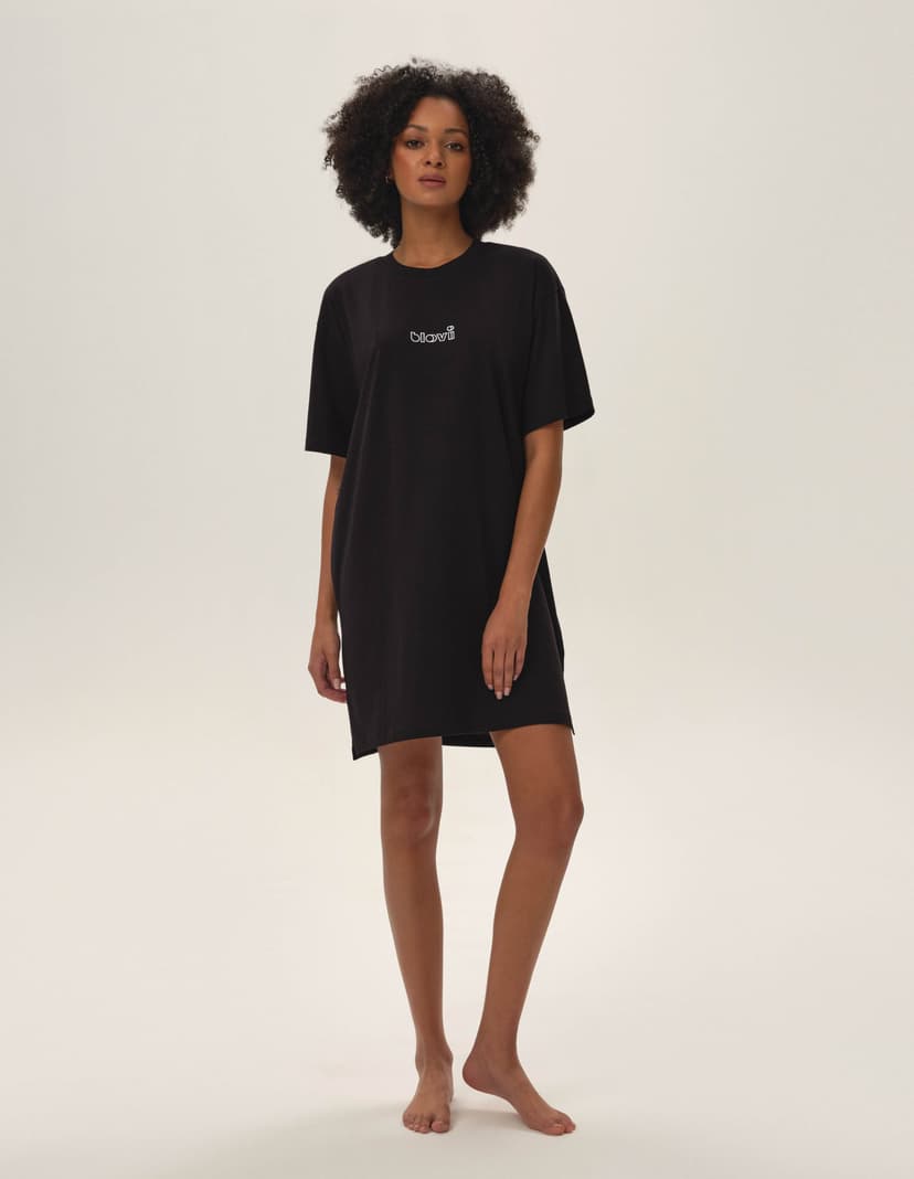 Nightgown Bloovii Jeffie Black 2