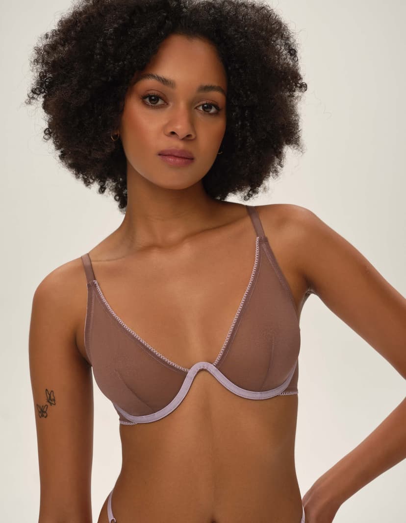Soft bra Bloovii Oceaniq brown 1