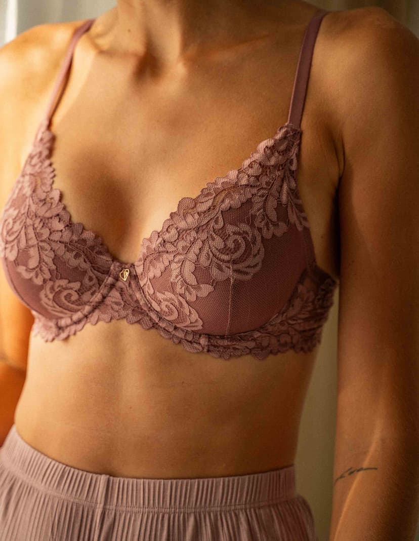 Push-up bra Lynn pink 1