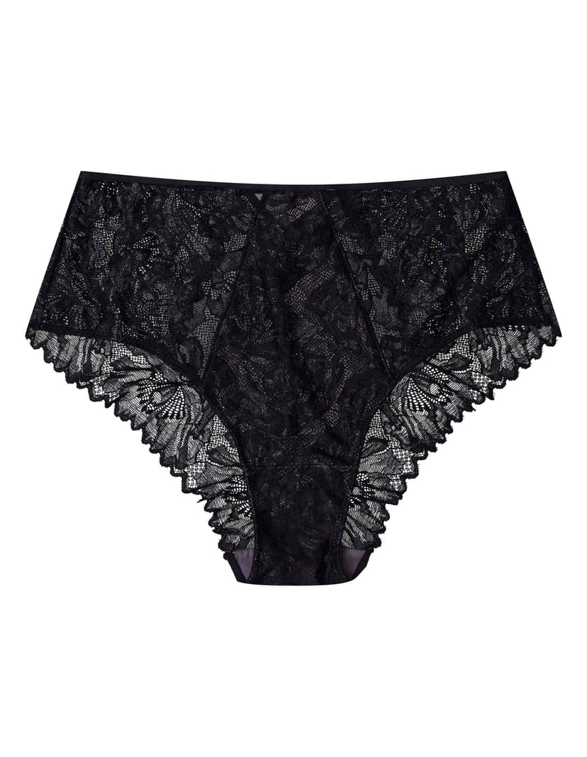 High-waisted panties Idylla Black 4