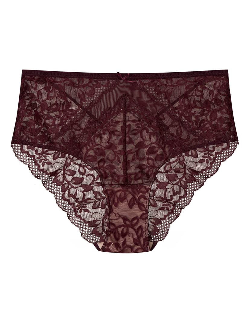 High-waisted panties Klara maroon 4