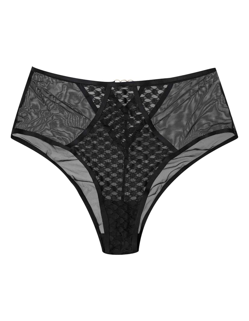High-waisted panties Ohara Black 4