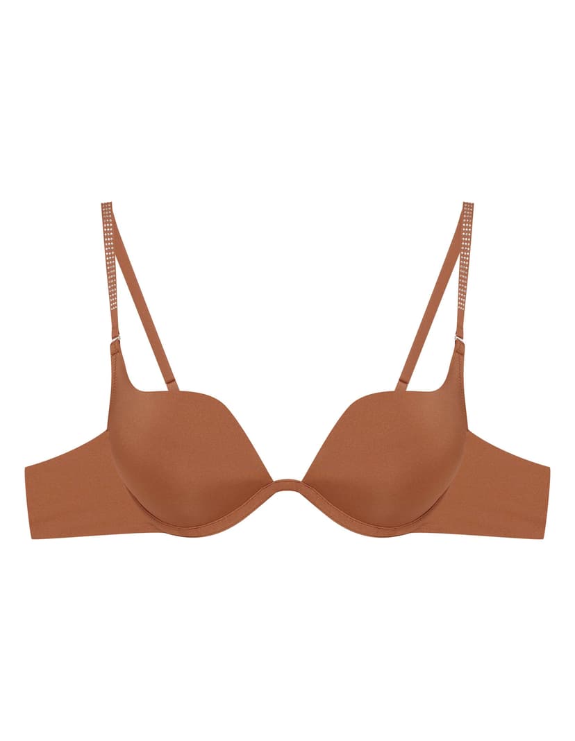 Biustonosz push-up Taysa cielisty 4