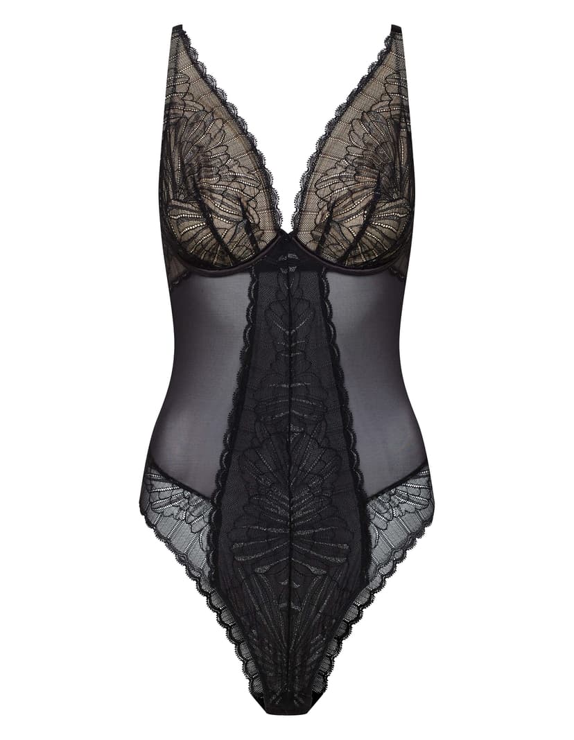 Body Oprah czarno-złoty 7