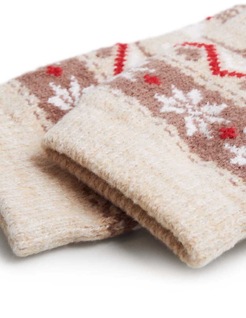 Socken Wlum Beige 2