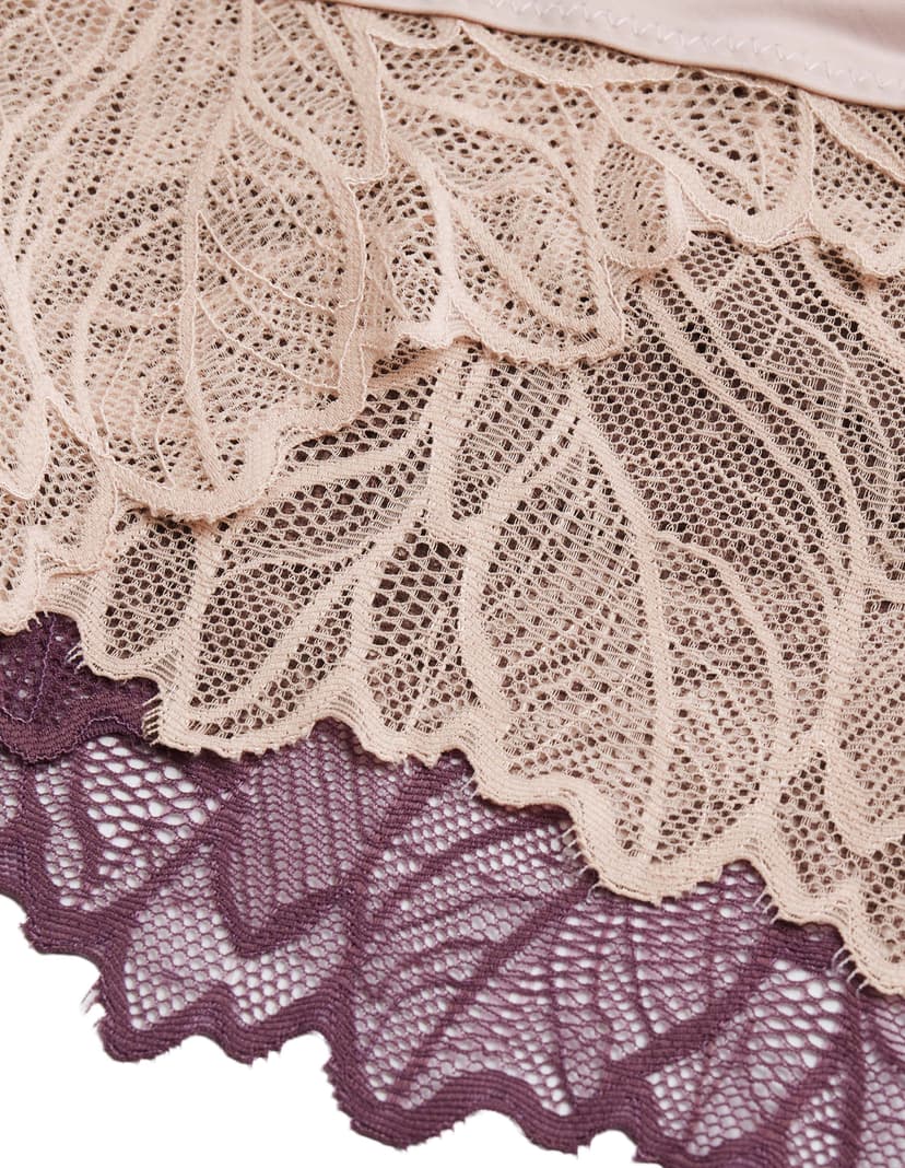 Höschen mit hoher Taile Pansy Multi 6