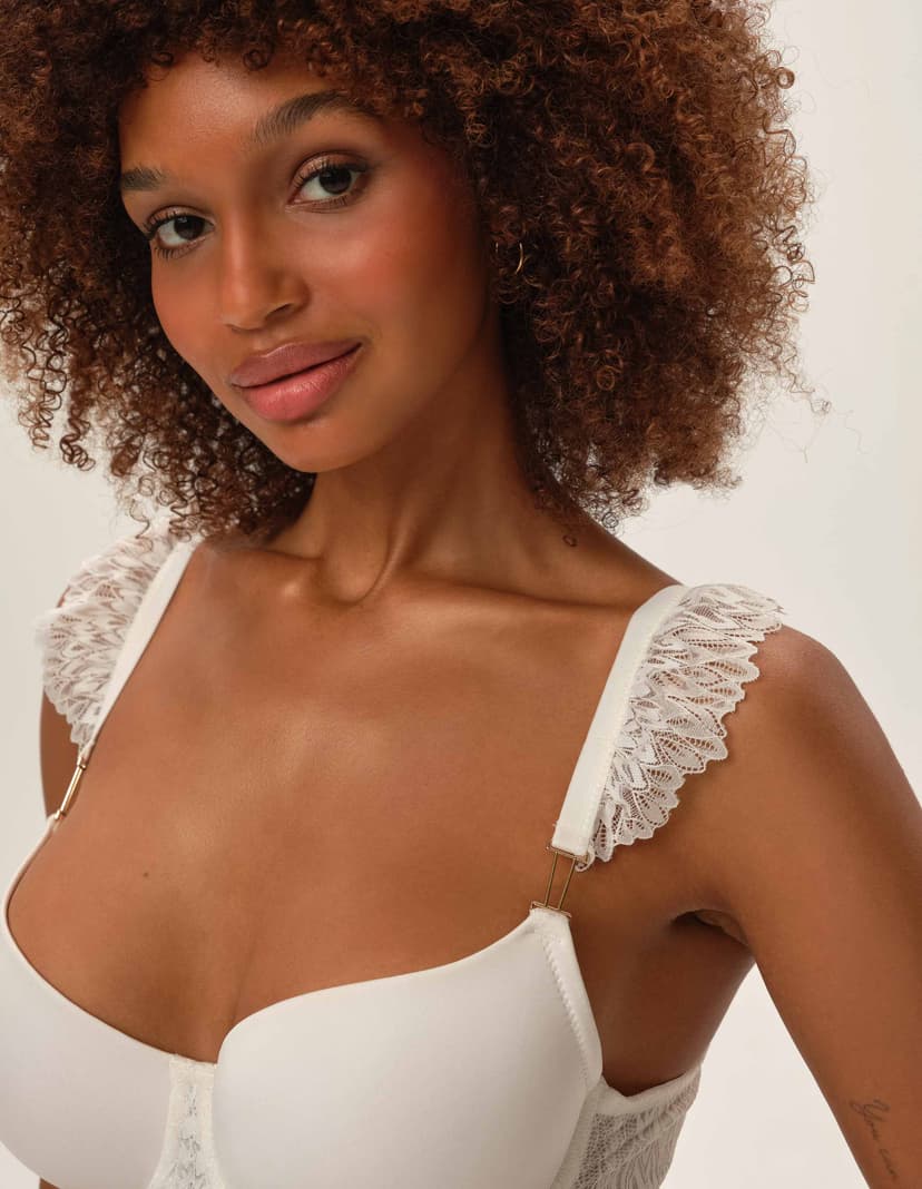 Padded bra Ofiel cream 4