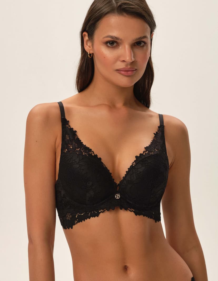 Push-up bra Lollipop Black 2