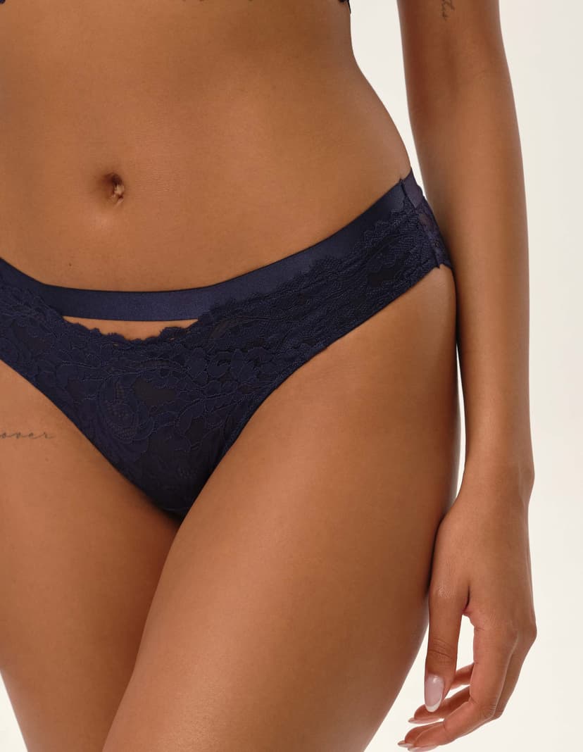 Slip Lynn Navy-Blau 2