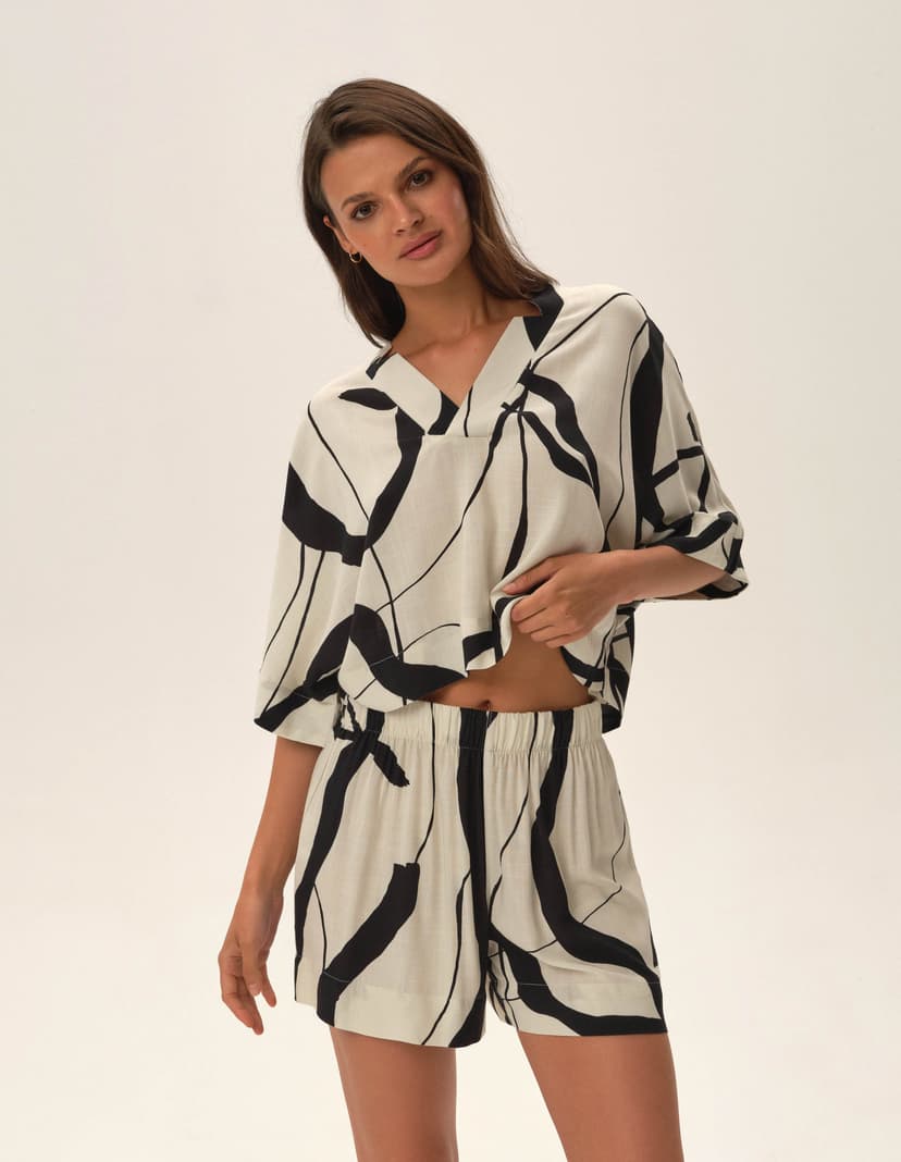 Pyjamas Joya Ecru 3