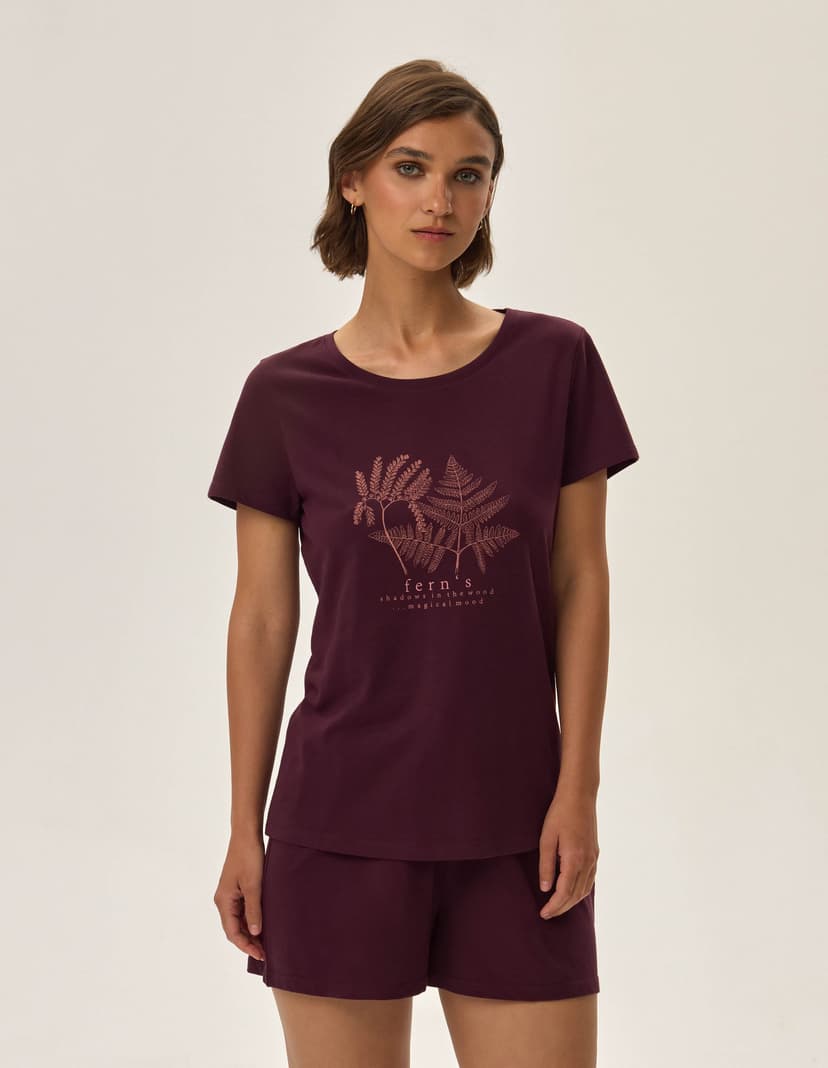 Pyjamas Jeda maroon 1