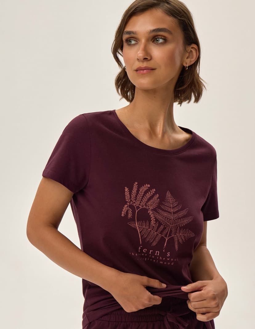 Pyjamas Jeda maroon 2