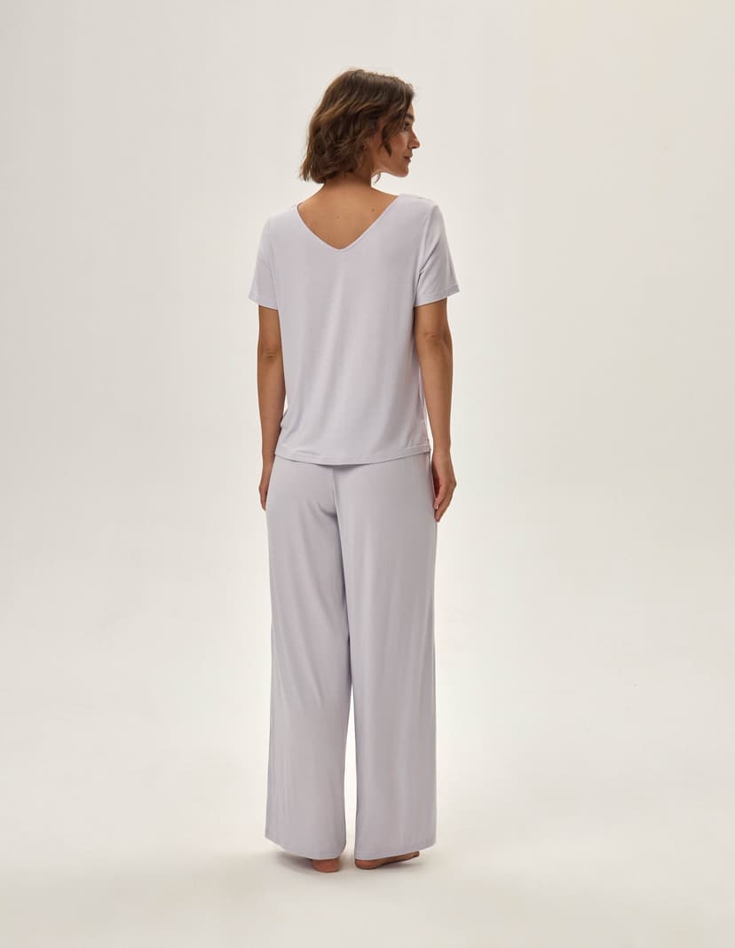 Pyjama Juliette Hellgrau 4
