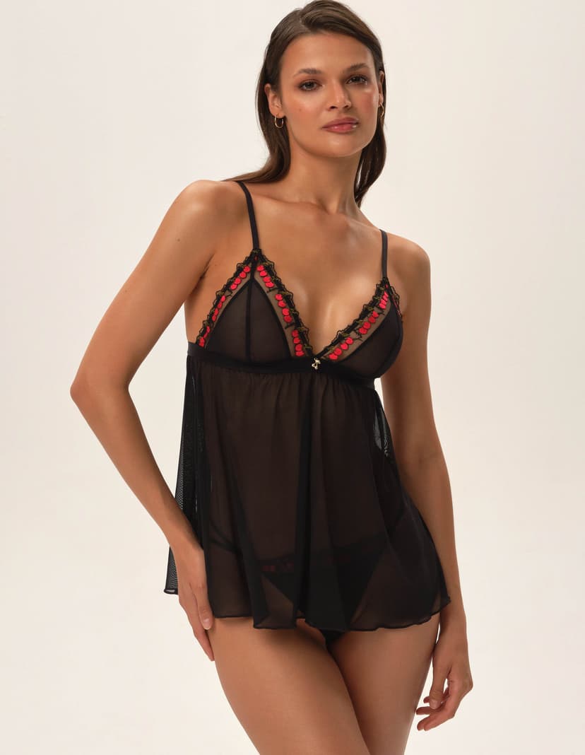 Nightgown Zezzy Black 2
