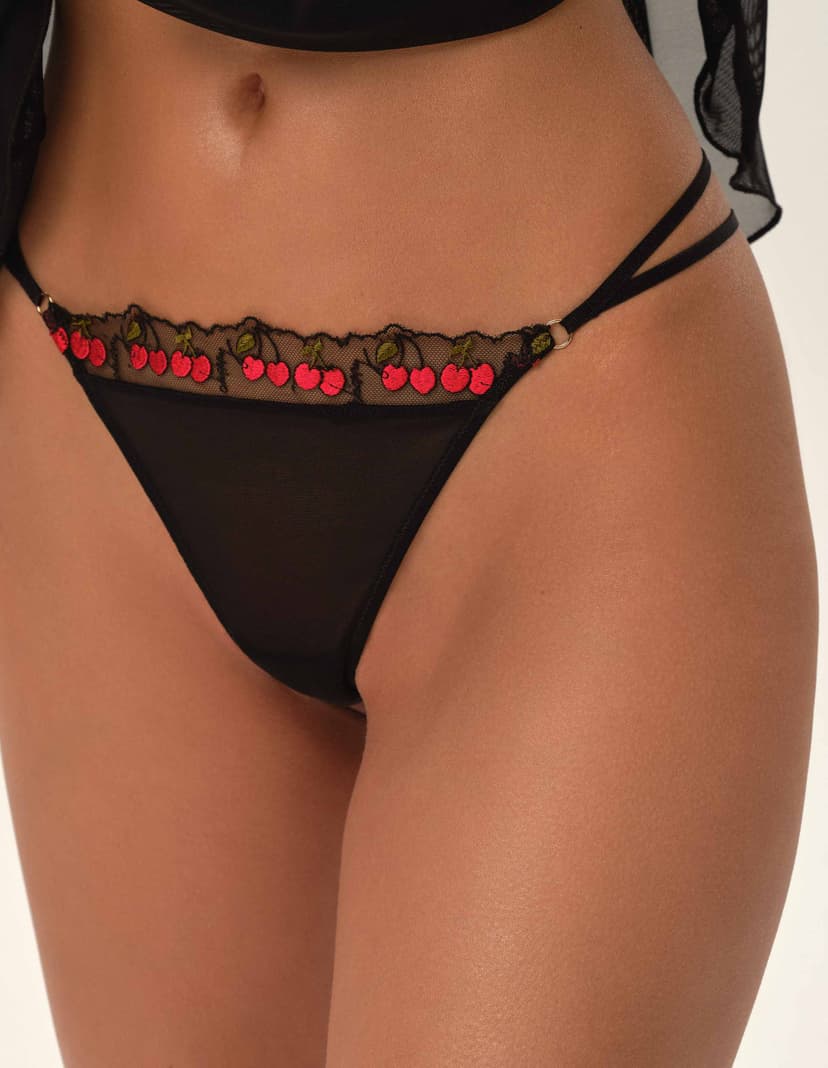 String Zezzy Schwarz 6