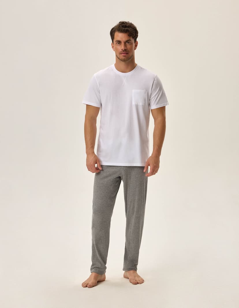 Pyjama Keanu Weiß 1