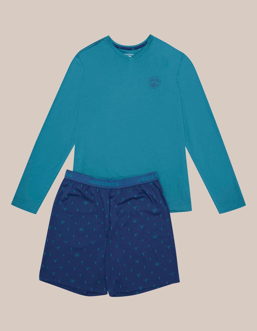 Pyjama Jog Grün 4