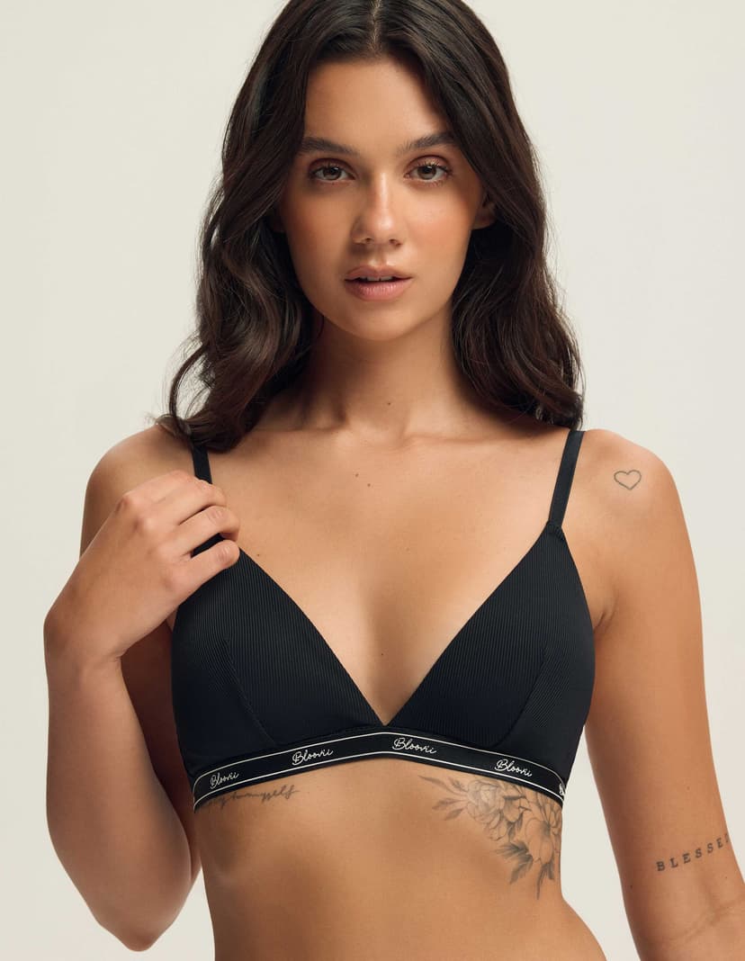 Triangle bra Bloovii Abria Black 1