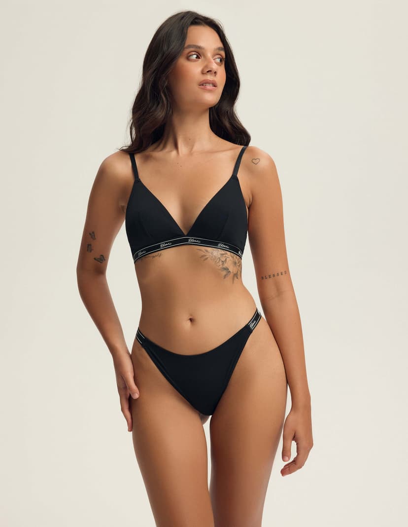 Triangle bra Bloovii Abria Black 6