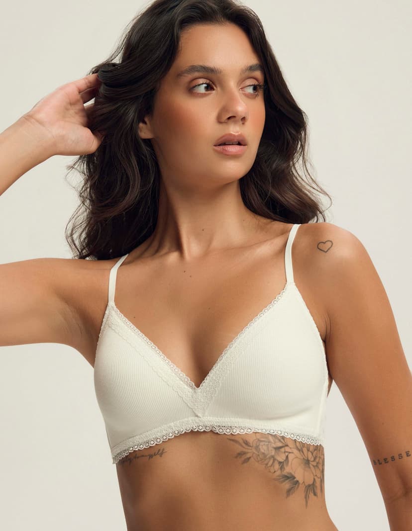 Padded bra Bloovii Collige cream 3