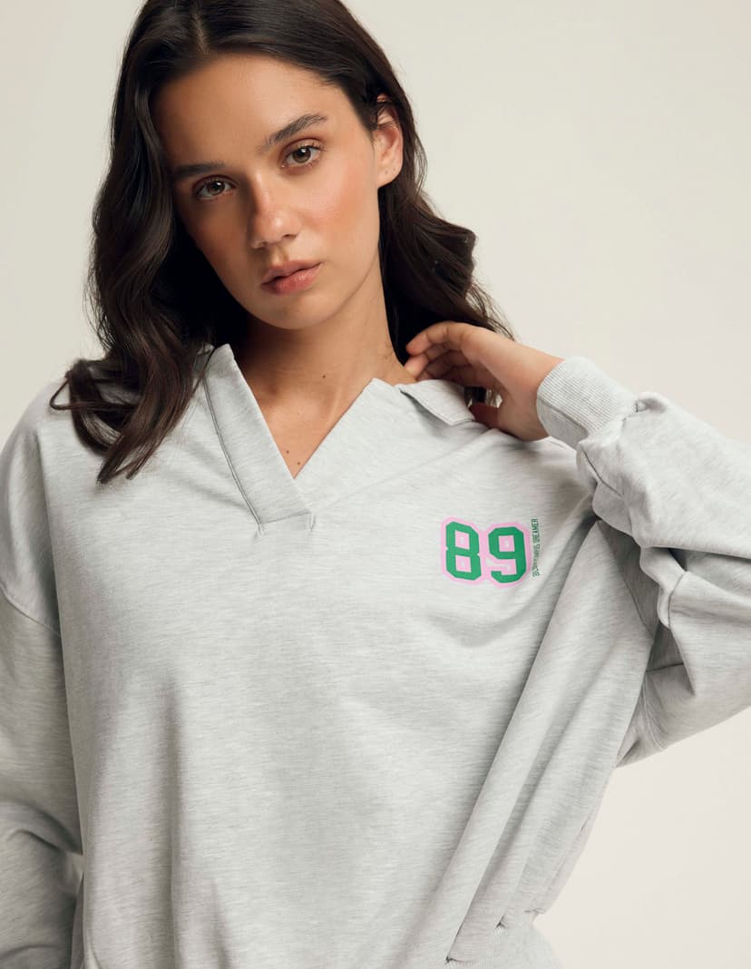 Sweatshirt Bloovii Kayci Grey 2