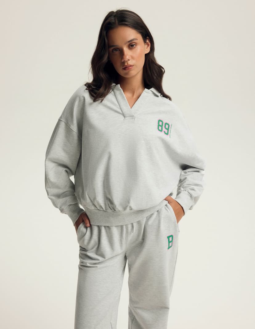 Sweatshirt Bloovii Kayci Grey 4