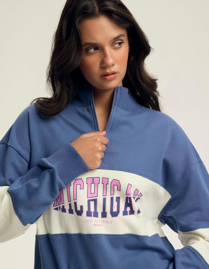 Sweatshirt Bloovii Kelby Blue 2