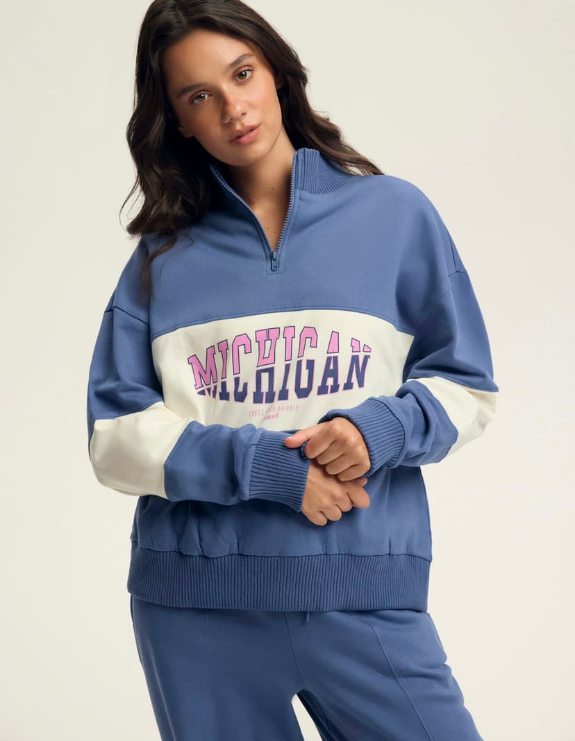 Sweatshirt Bloovii Kelby Blue 3